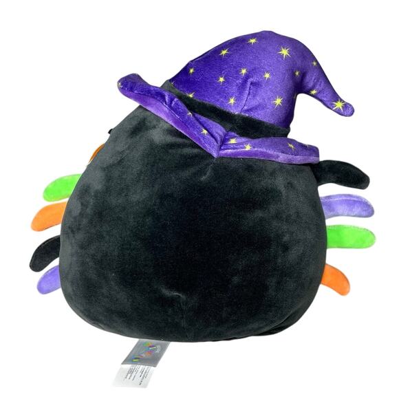 Squishmallows Gildie the Spider Witch Fuzzy Belly NWT 8 in 2022 Halloween Squad - Picture 2 of 8